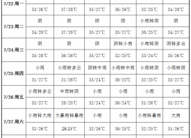 大暑節(jié)氣悶熱 蒜區(qū)雨勢(shì)較猛 ()